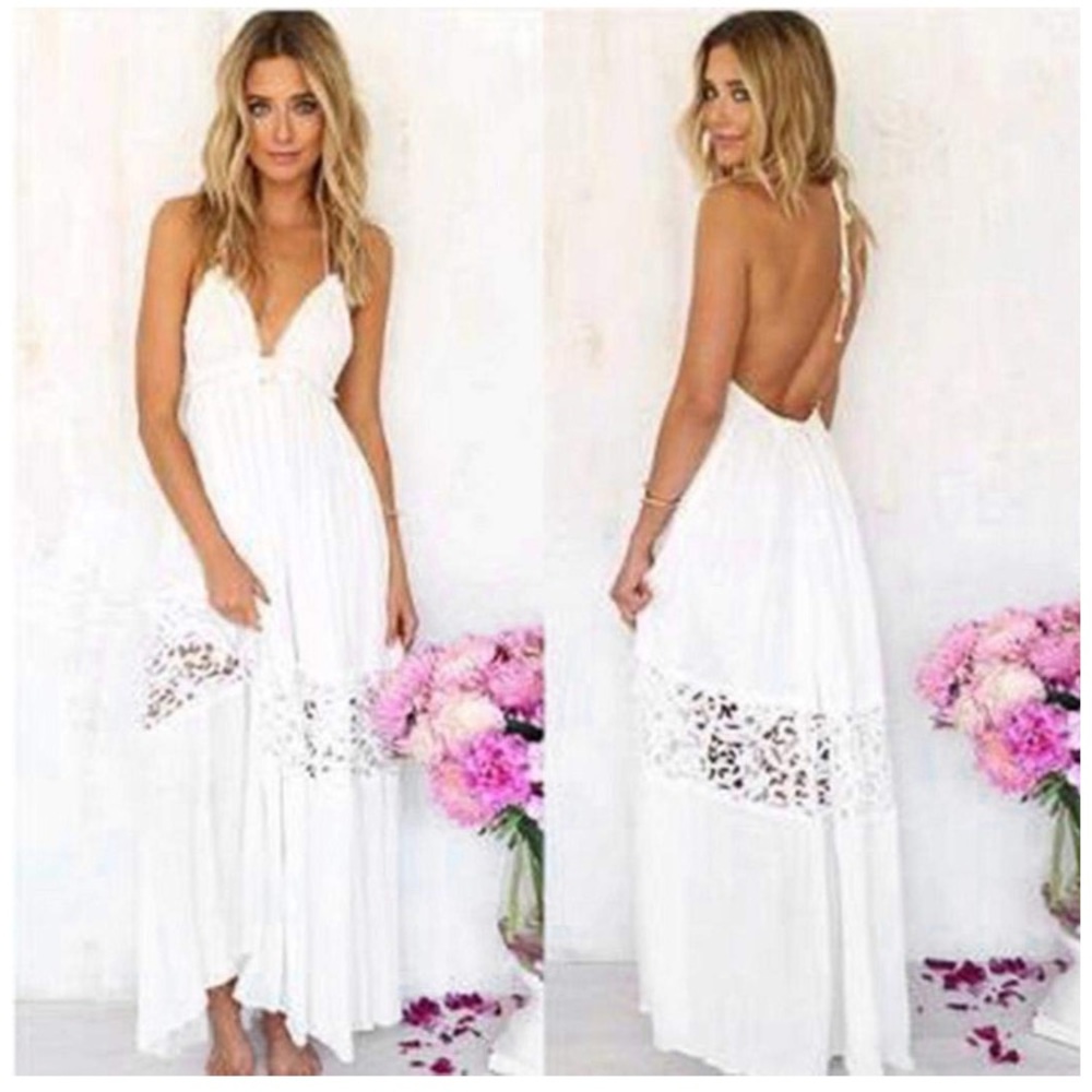 Hemlock Sleeveless Backless Beach Party Dress